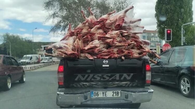 O etleri yağmur duasında 1500 kişiye ikram etmişler