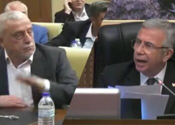 Mansur Yavaş ‘yolsuzluk’ dedi, AK Partililer susturmak için masaları yumrukladı
