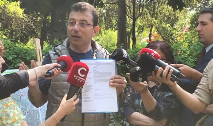 İmamoğlu’ndan suç duyurusu