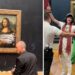 Mona Lisa’ya ‘pastalı’ saldırı