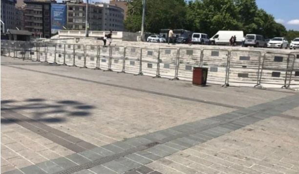Taksim’e çağrı yapılmıştı… Gezi Parkı’na polis bariyerleri çekildi