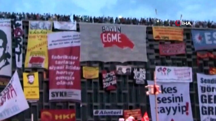 İHA’nın Gezi Parkı paylaşımına tepki yağdı