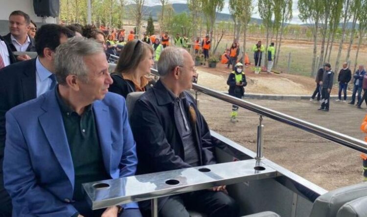 Kılıçdaroğlu ve Yavaş ‘Başkent Ankara Kalkınma Projesini’ inceledi