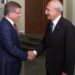 Davutoğlu’ndan CHP Genel Merkezi’nde Kılıçdaroğlu’na ziyaret