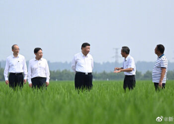 Xi Jinping Sichuan eyaletinde