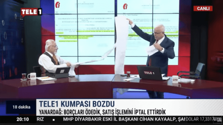 Merdan Yanardağ duyurdu: TELE1’in borçları ödendi!
