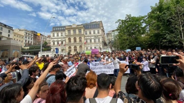 Fetihtepe’deki kentsel dönüşüm zorbalığı yargıya taşındı