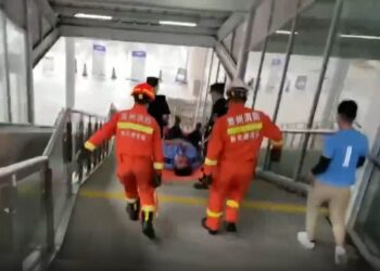 Çin’in Guizhou eyaletindeki hızlı tren kazasında makinist öldü, 8 kişi yaralandı