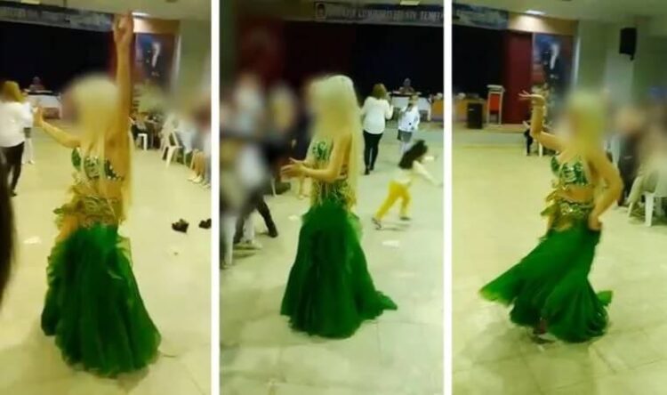 İmam hatip’te dansöz oynattılar!