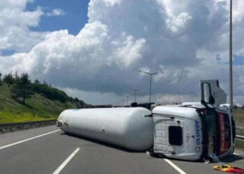 Anadolu Otoyolu çift yönlü trafiğe kapatıldı