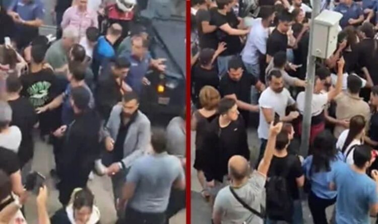 Taciz iddiası mahalleyi ayağa kaldırdı