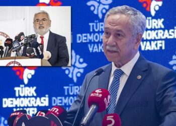 Bülent Arınç’tan Mehmet Metiner’e: Senin omurgan üç kıkırdaktan ibaret