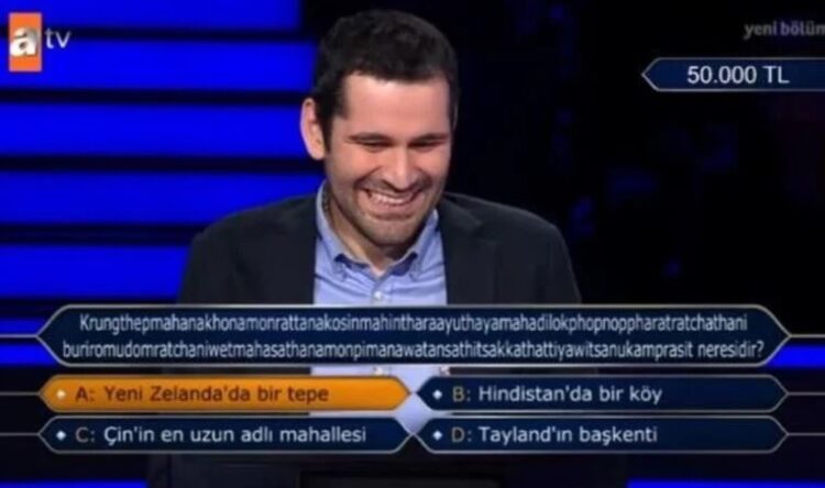 ‘Kim Milyoner Olmak İster’de şaşkınlık yaratan an