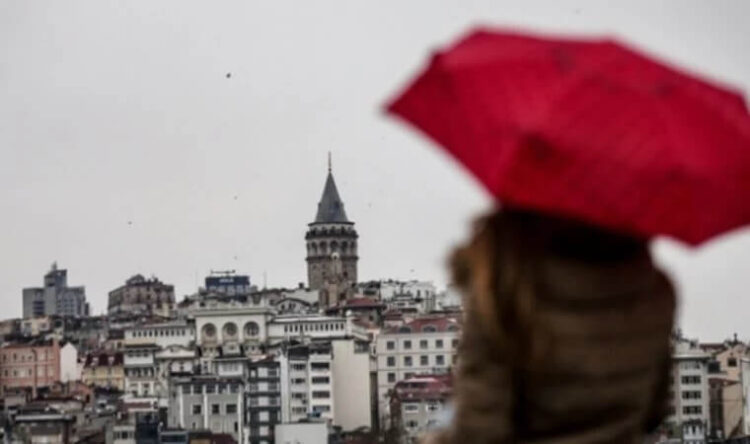 İstanbul için şiddetli yağış uyarısı Saat verildi!
