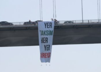 TİP’in astığı Gezi pankartı hakkında soruşturma