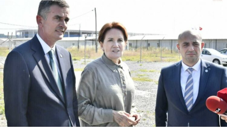 Akşener Tank-Palet fabrikasının önünde seslendi: ‘İnşallah bizim iktidarımızda…”