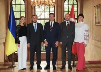 İmamoğlu, Ukrayna Büyükelçisi Bodnar’ı ağırladı