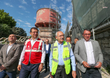 Kılıçdaroğlu ve İmamoğlu Feshane’de incelemelerde bulundu