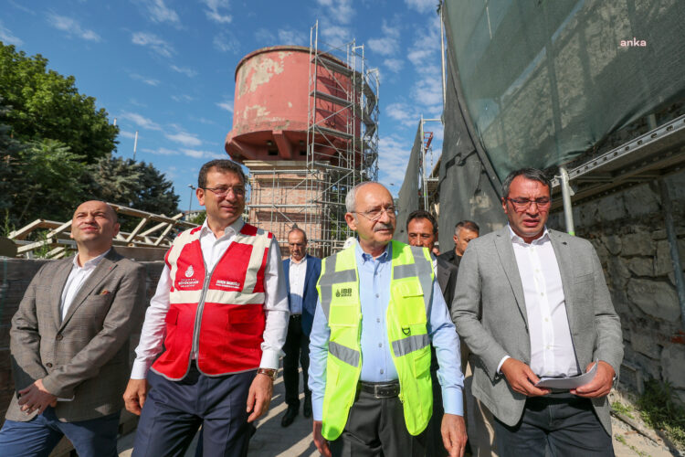 Kılıçdaroğlu ve İmamoğlu Feshane’de incelemelerde bulundu