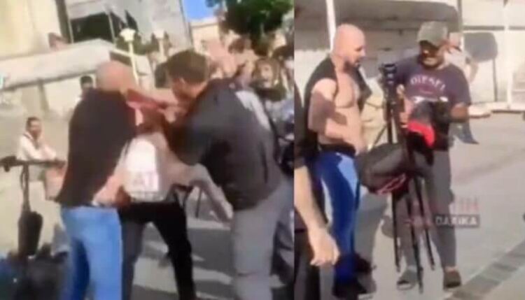 Ahsen TV muhabirine meydan dayağı