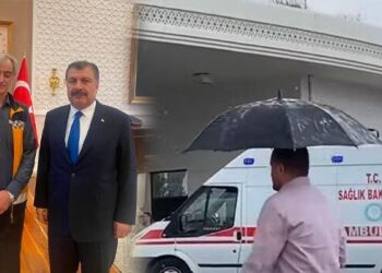 Koca, eylem yapan ambulans şoförüyle görüştü: ‘Çok şey konuştuk ama…’