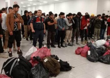 131 göçmen uçakla sınır dışı edildi