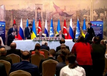 Tahıl koridoru için Dolmabahçe’de imzalar atıldı