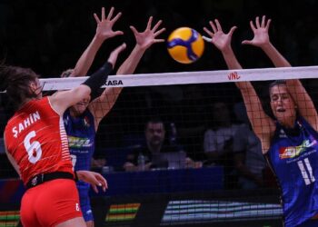 A Milli Voleybol Takımı, Milletler Ligi yarı finalinde yenildi