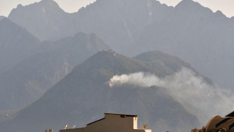 Antalya’da orman yangını