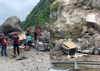 Artvin’de heyelan meydana geldi: Ölü ve yaralılar var
