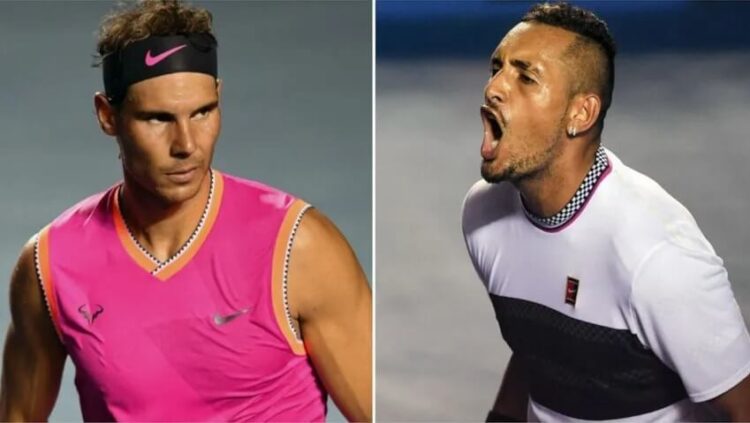 Nadal ile Kyrgios, Wimbledon’da yarı finale kaldı