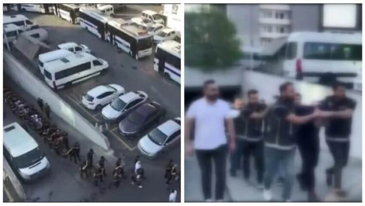 Sarallar operasyonunda 92 şüpheli adliyeye sevk edildi