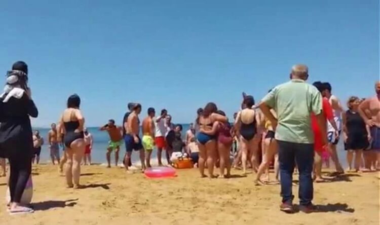 Sarıyer plajında korku dolu anlar: Kalp masajı yapılırken şoka girdi