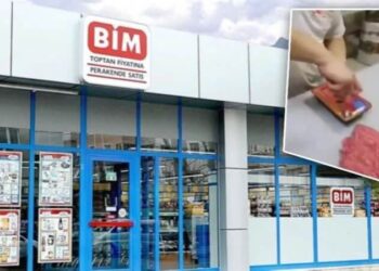 BİM ürününde skandal görüntüler: Suya atıldı ve…