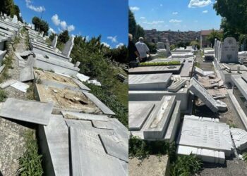 Valilikten Yahudi mezarlığına saldırı açıklaması
