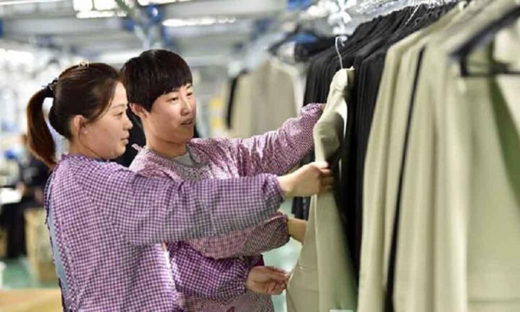 Çin’in hazır giyim sektörü Ocak-Mayıs döneminde büyüme kaydetti