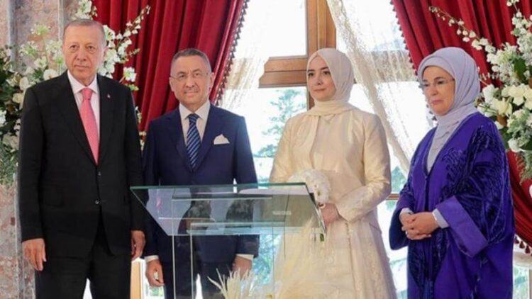 Cumhurbaşkanı Yardımcısı Fuat Oktay ile Hümeyra Şahin evlendi