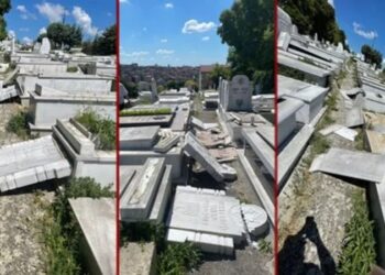 İstanbul’da Yahudi mezarlığına saldırı