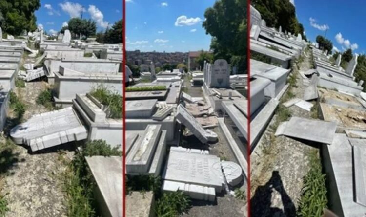 İstanbul’da Yahudi mezarlığına saldırı