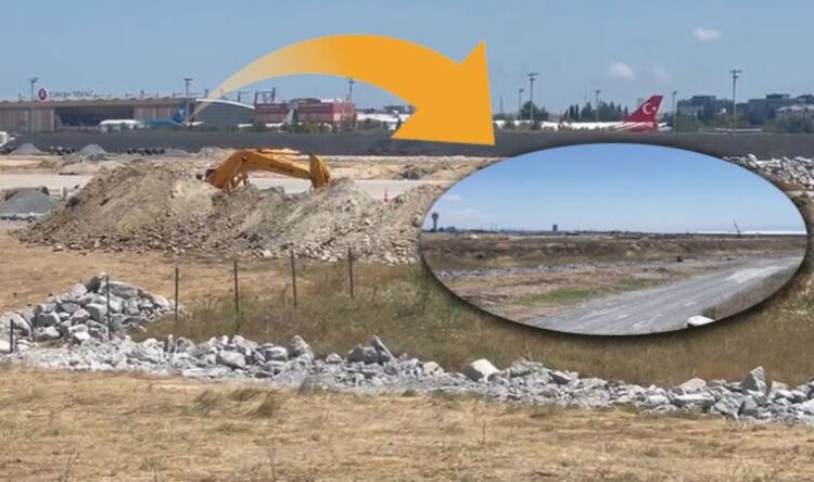 İYİ Partili Ali Kıdık, Atatürk Havalimanı’nın son görüntüsünü paylaştı