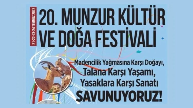 20. Munzur Kültür ve Doğa Festivali iptal edildi