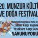 20. Munzur Kültür ve Doğa Festivali iptal edildi