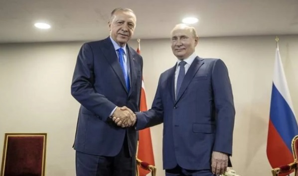 Putin ile Erdoğan arasındaki ikili görüşme