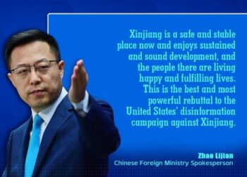 Çin Dışişleri Bakanlığı Sözcüsü: ABD’nin Xinjiang yalanları kendi itibarını daha hızlı düşürmekten başka bir işe yaramayacak