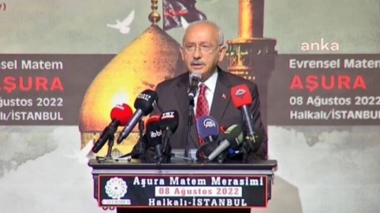 Kılıçdaroğlu: Hz. Hüseyin’in Kerbela’da temsil ettiği adaletten yanayız