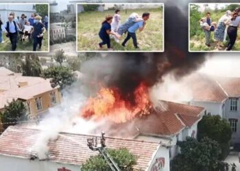 Balıklı Rum Hastanesi’nde yangın! Hastalar tahliye ediliyor