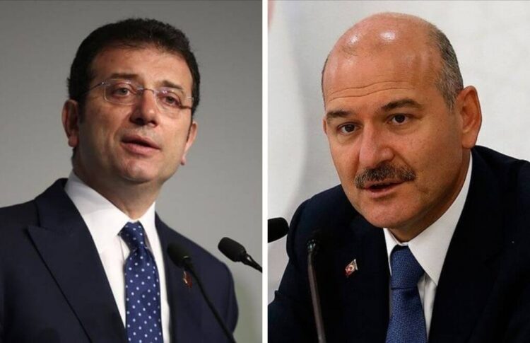 İmamoğlu’ndan Soylu’ya tepki: Uygunsuz insanlarla fotoğraf çektiren…