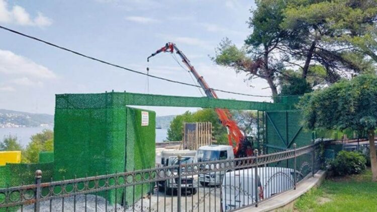 İBB’den MNG Holding patronunun kaçak inşaatına suç duyurusu