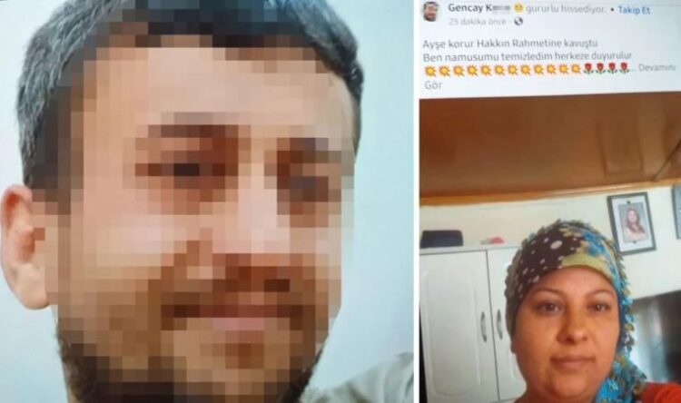Evli olduğu kadını katleden erkekten korkunç paylaşım