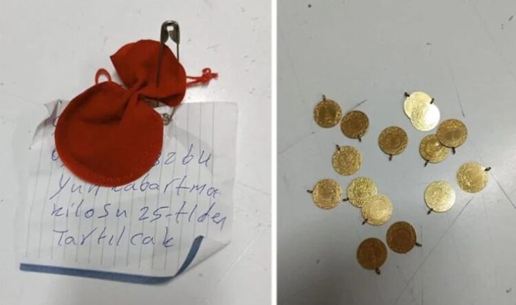 Çöpe atmak istediği yünlerin arasından servet çıktı